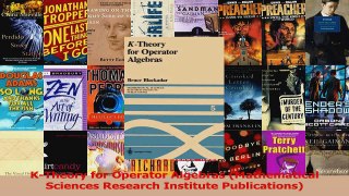 Download  KTheory for Operator Algebras Mathematical Sciences Research Institute Publications PDF Online
