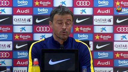 Luis Enrique- “El tridente es el mejor de la historia del fútbol”