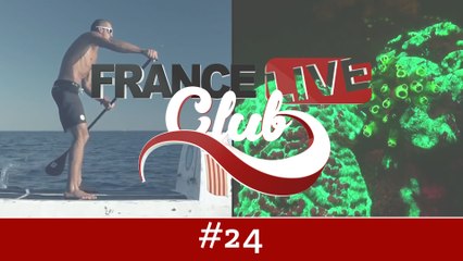 France Live Club #24 : traversée de l'Atlantique en paddle, zapping du web et super pouvoir des micro-algues