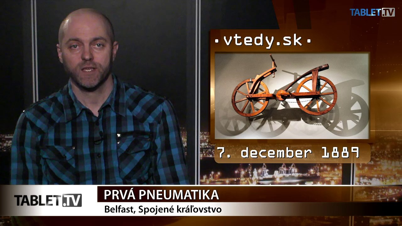 Stalo sa VTEDY: Prvá pneumatika aj útok na Pearl Harbour