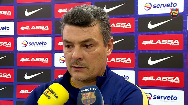 Xavi Pascual, previa FCB Lassa-KS Vive Targi Kielce