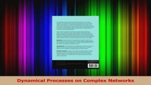 PDF Download  Dynamical Processes on Complex Networks Download Full Ebook