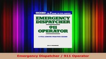 Emergency Dispatcher  911 Operator Download