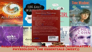 Read  Respiratory Physiology The Essentials RESPIRATORY PHYSIOLOGY THE ESSENTIALS WEST Ebook Free