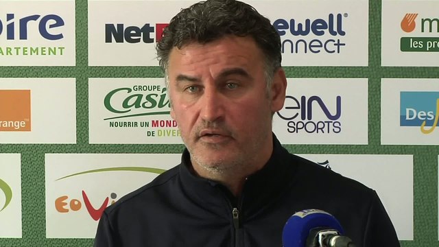 Foot - L1 - ASSE : Galtier «Être plus compétiteur»