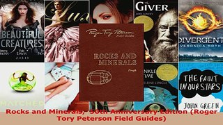 Read  Rocks and Minerals  50th Anniversary Edition Roger Tory Peterson Field Guides PDF Online