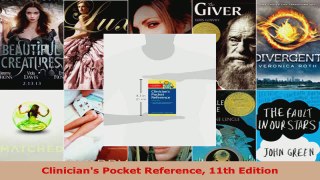 Download  Clinicians Pocket Reference 11th Edition PDF Free