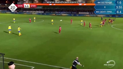 KV Oostende - Sint-Truiden 1-1 Tchite