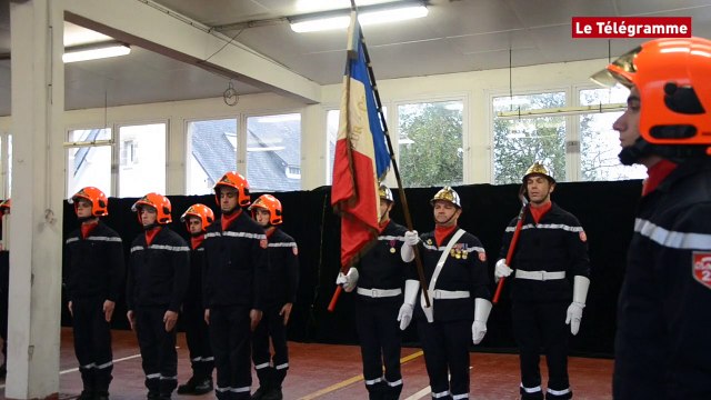 Saint-Brieuc. Sainte Barbe des pompiers