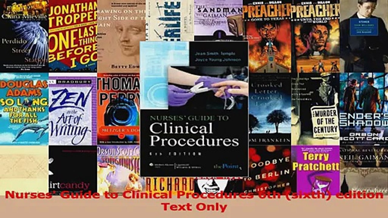 Nurses Guide to Clinical Procedures 6th sixth edition Text Only Read Online