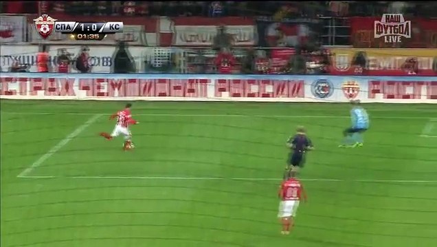 1-0 Quincy Promes Goal Russia Premier Liga - 04.12.2015, Spartak Moscow 1-0 Krylia Sovetov Samara