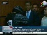 El Salvador: expdte. Flores enfrentará un juicio por diversos delitos