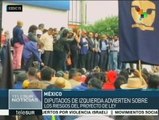 México: trabajadores protestan por reforma de ley sobre pensiones