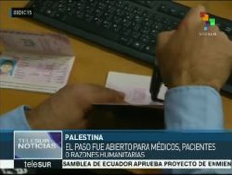 Egipto abre por dos días el paso de Rafah con la Franja de Gaza