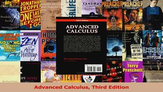 Read  Advanced Calculus Third Edition Ebook Free