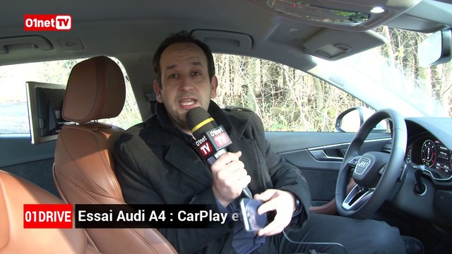 Essai Audi A4 : CarPlay ou Google Android Auto, le multimédia du futur ?