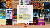 Read  Bad Advisors How to Identify Them and How to Avoid Them Ebook Online