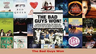 Read  The Bad Guys Won PDF Free