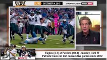 ESPN First Take - Can Tom Brady Lead the Patriots to beat Eagles