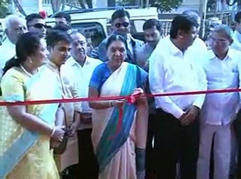 Surat Gujarat CM Anandiben Patel opening Indoor Stadium