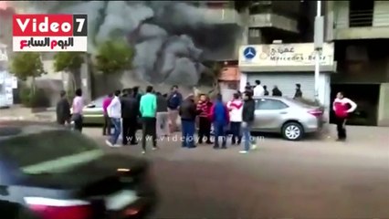 Eyewitness footage shows aftermath of Cairo bomb