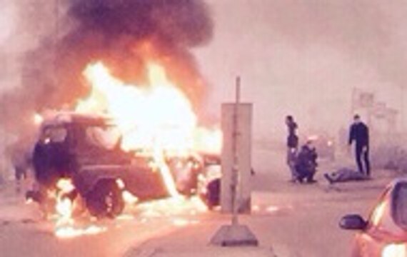 Жесть! Расстреляли машину полиции Санкт-Петербург