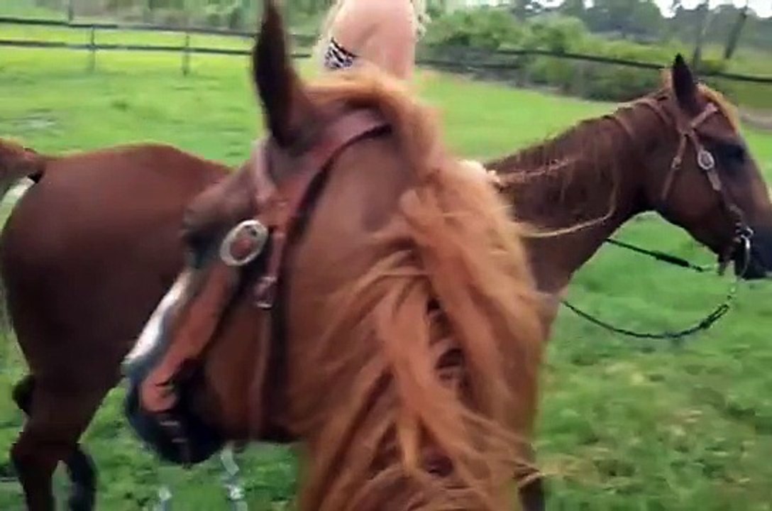 Embarassing fall while riding bareback