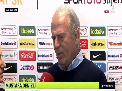 Galatasaray-Bursaspor maçı öncesi Mustafa Denizli'nin açıklamaları (4 Aralık 2015)