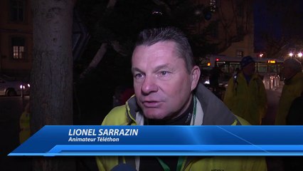 D!CI TV : Le Sapin de Noël du centre-ville de Gap illuminé pour le lancement du Téléthon