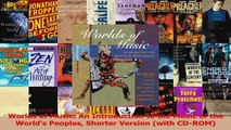 Read  Worlds of Music An Introduction to the Music of the Worlds Peoples Shorter Version with Ebook Free