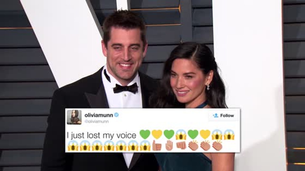 Olivia Munn Tweeted Her Celebration After Green...