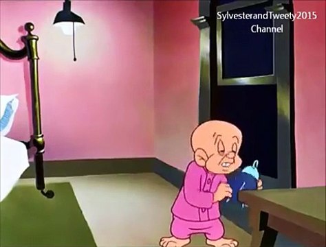 Sylvester and Elmer Fudd in BACK ALLEY OPROAR Part 2