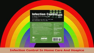 Infection Control In Home Care And Hospice Download