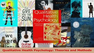PDF Download  Qualitative Health Psychology Theories and Methods Read Full Ebook