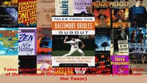 Read  Tales from the Baltimore Orioles Dugout A Collection of the Greatest Orioles Stories Ever PDF Online