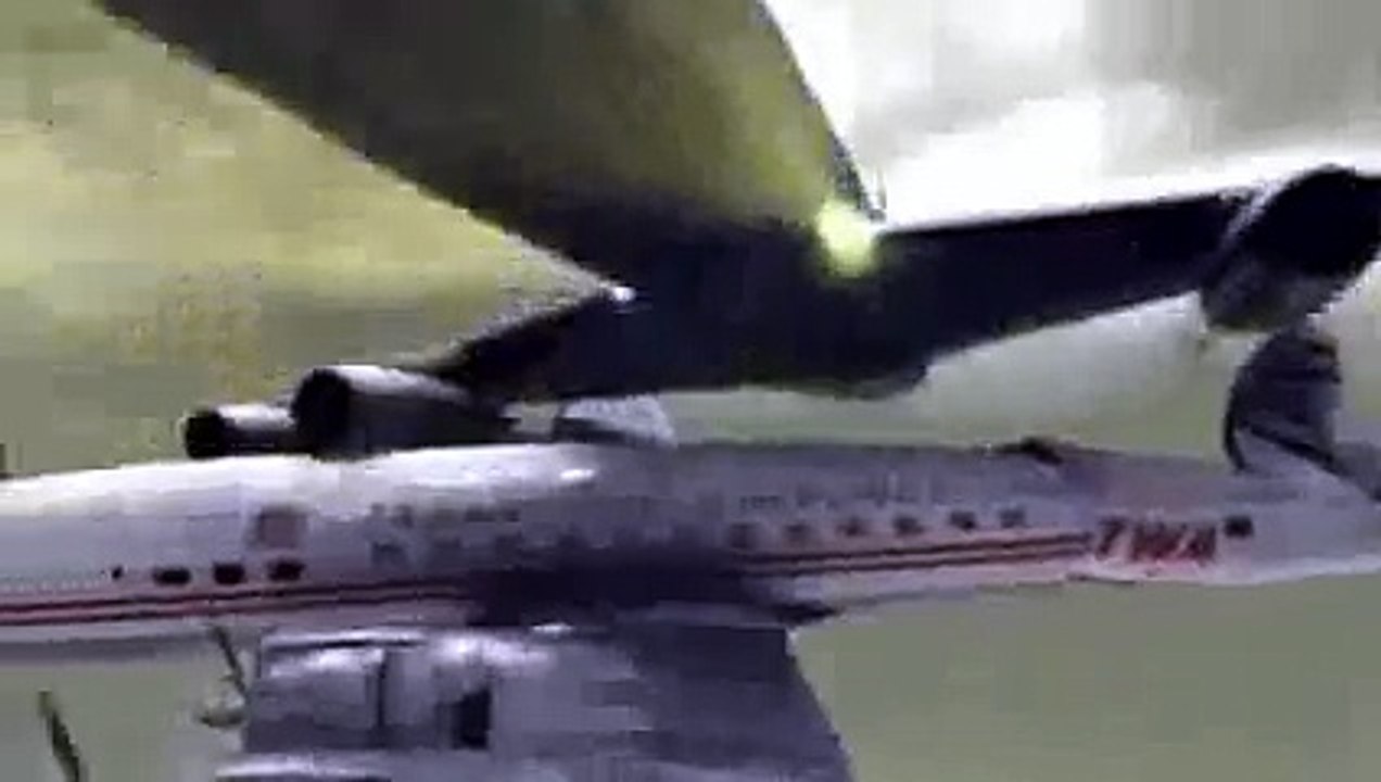 Planes Collide Above New York