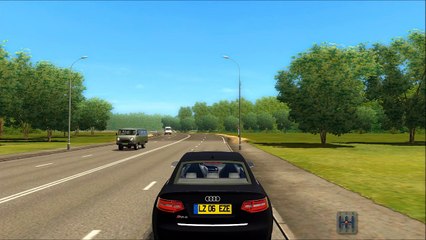 City Car Driving AUDI RS6 1.2.5 Logitech G27 HD 1080P Gameplay Simulator