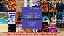 Assuring the Quality of Health Care in the European Union A Case for Action A EURO Read Online