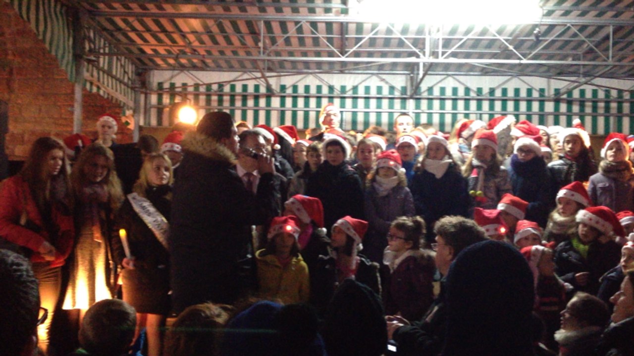 Illumination du sapin de Noël 2015