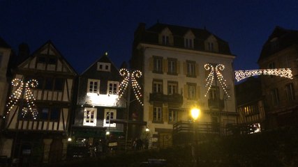 Illuminations de Noël à Morlaix