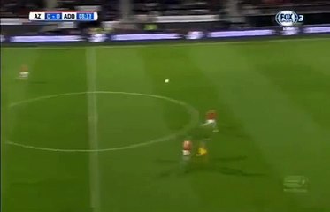 Danny Bakker Fantastic Goal - AZ Alkmaar 0-1 Den Haag - Eredivise - 04.12.2015 HD