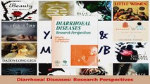 Diarrhoeal Diseases Research Perspectives Download
