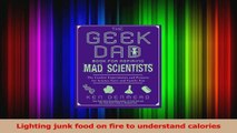 The Geek Dad Book for Aspiring Mad Scientists The Coolest Experiments and Projects for Read Online
