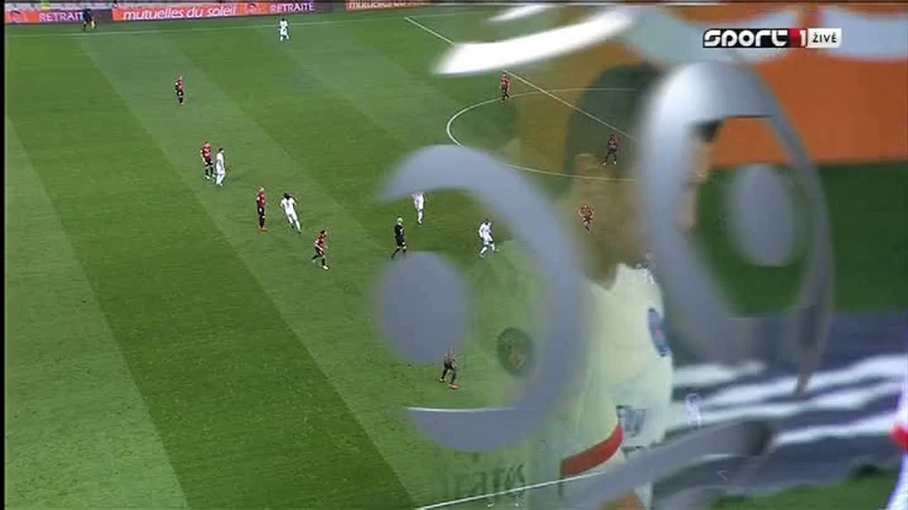 0-1 Edinson Cavani Goal France  Ligue 1 - 04.12.2015, OGC Nice 0-1 Paris St. Germain