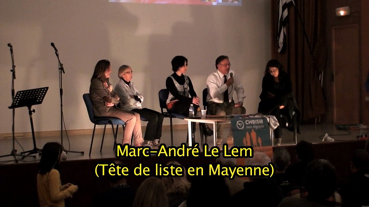 Dernier meeting "CHOISIR NOS RÉGIONS" NANTES