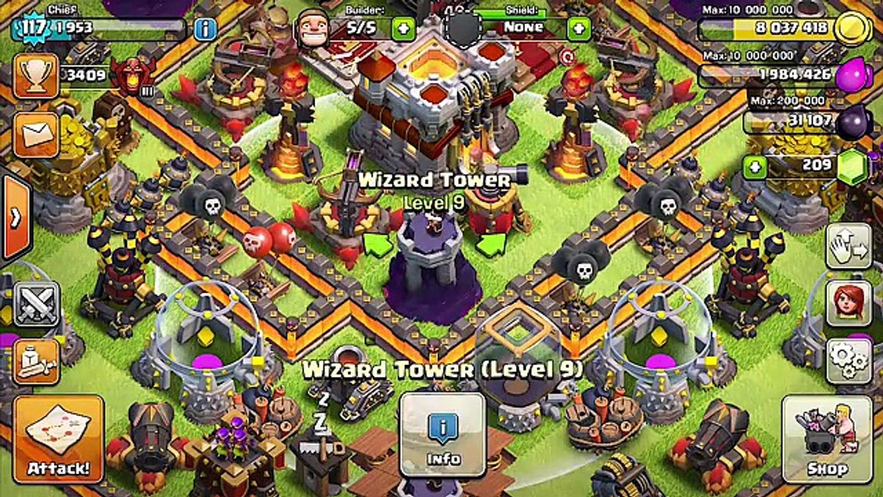 Clash Of Clans - NEW WIZARD TOWER!! & NEW STORAGE LVL 12 ( Laboratory New lvl also!!)