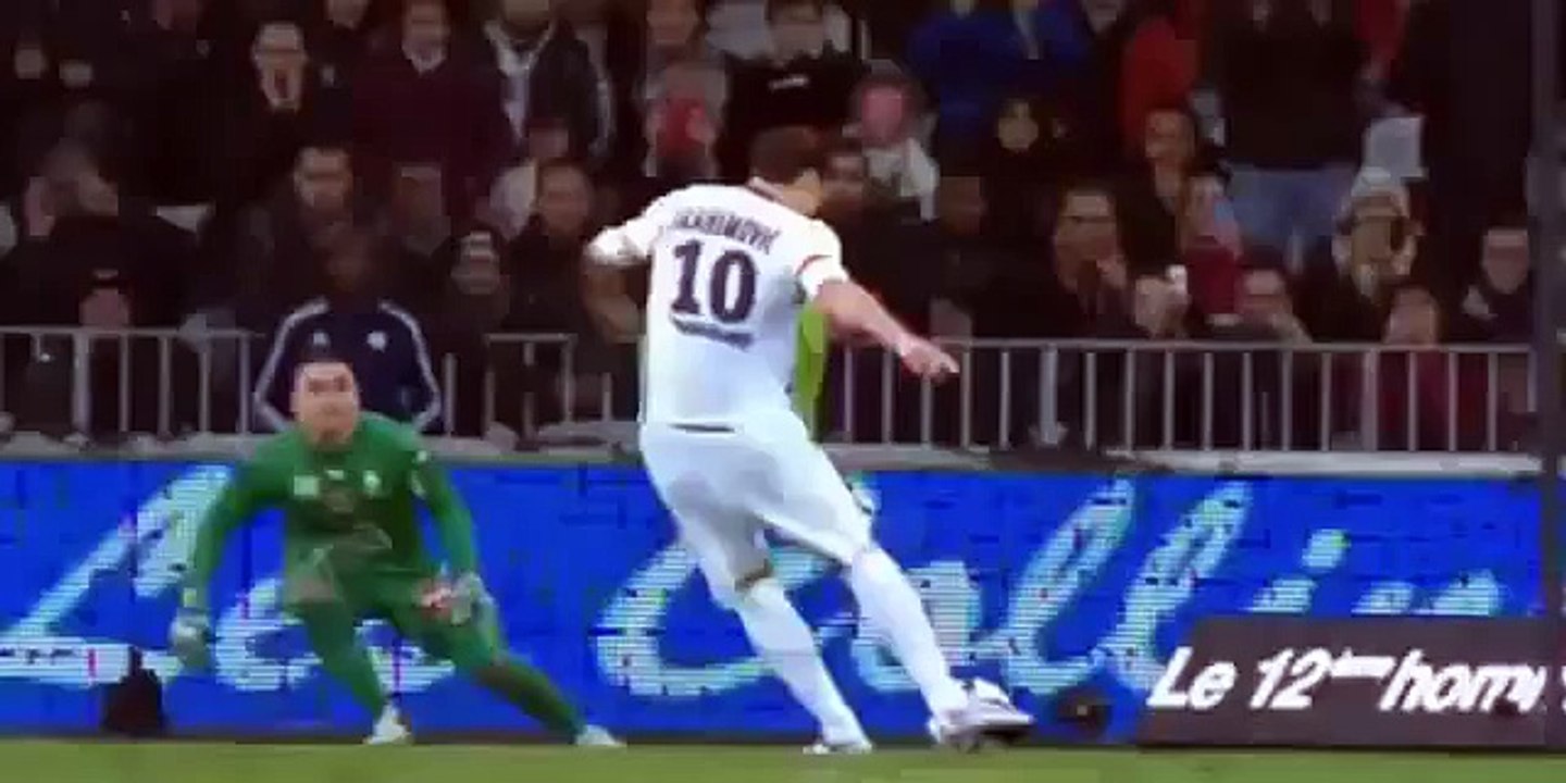 Ibrahimovic Goal Nice vs PSG 0 2 HD