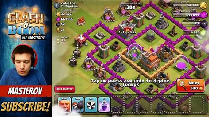 40+ GIANT ONLY ATTACK - Clash Of Clans - MAX Town Hall 7 - Part 12