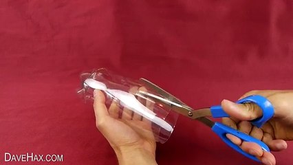 Plastic Bottle Flower Vase