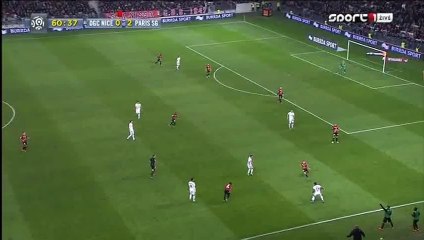 Zlatan Ibrahimović Goal - Nice 0-3 PSG  - 04-12-2015